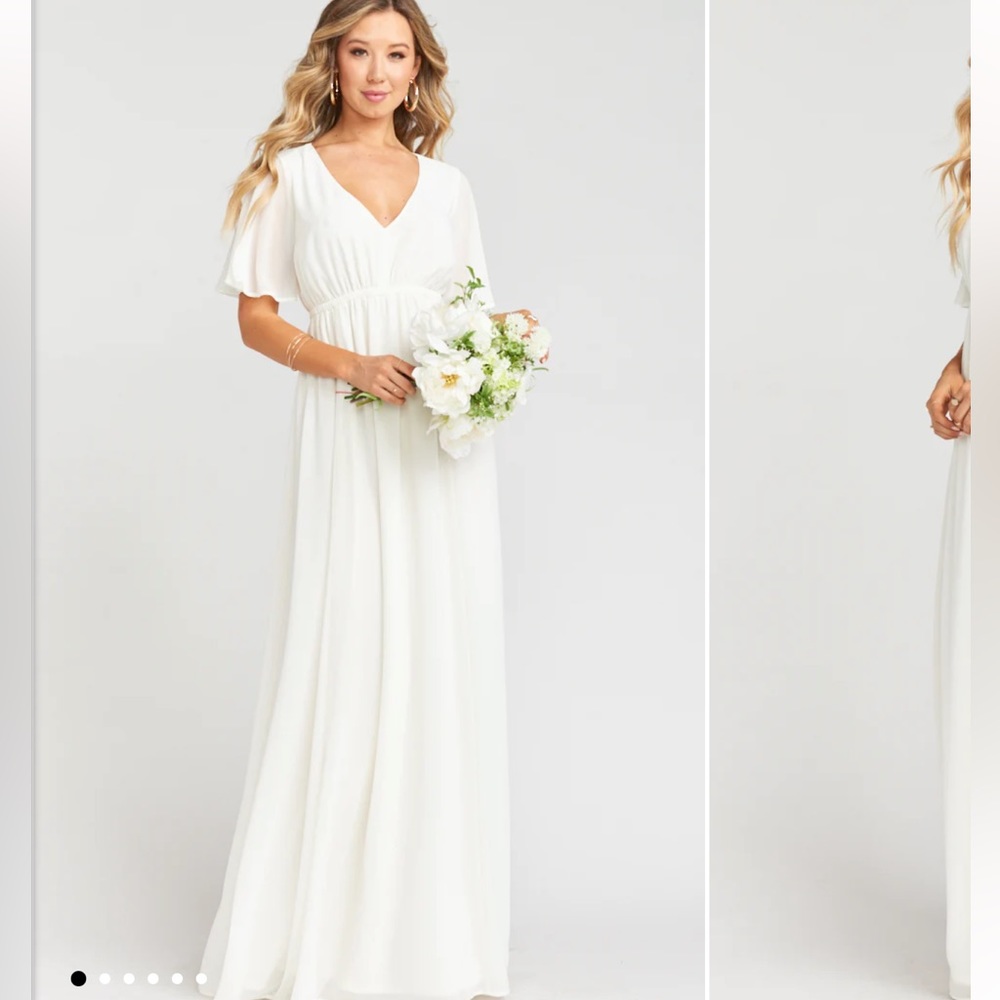 Show Me Your Mumu ivory maxi dress